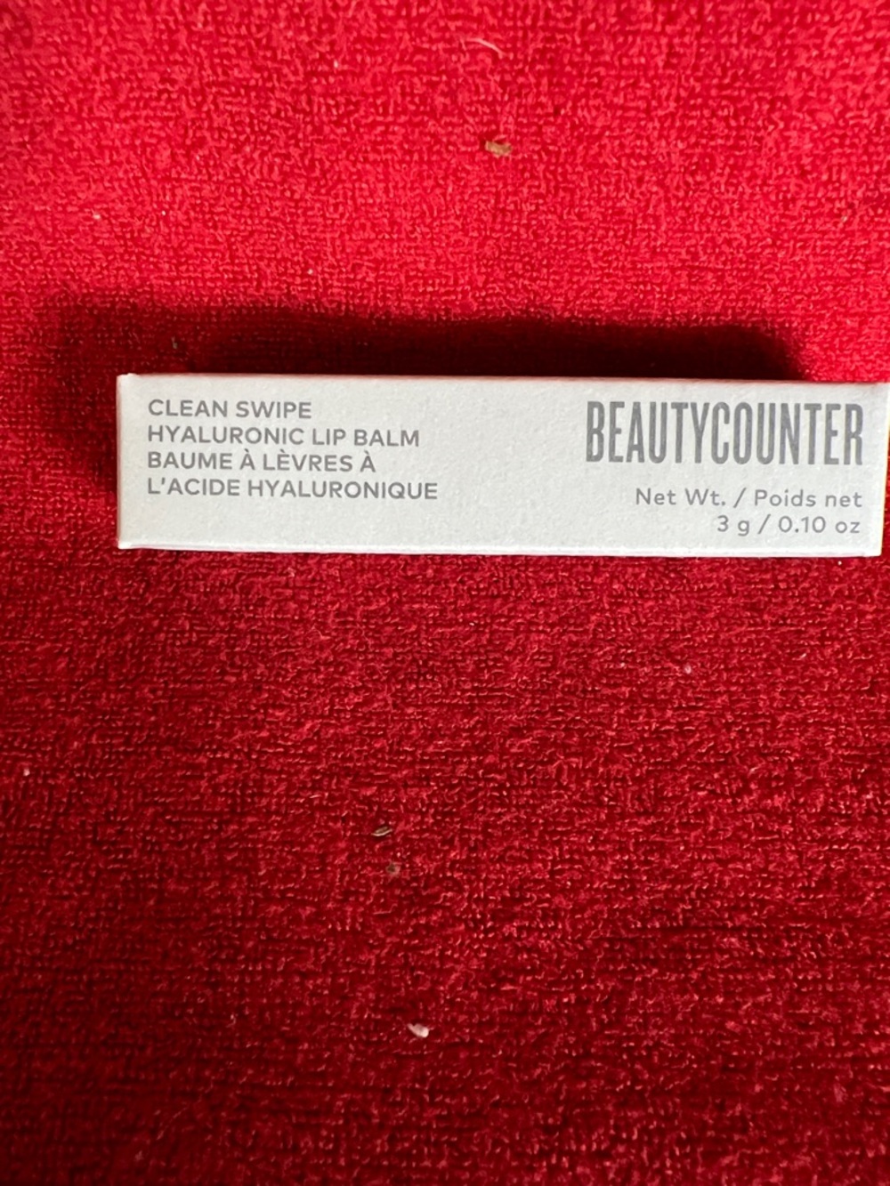 Beautycounter Clean Swipe Hyaluronic Lip Balm Crush